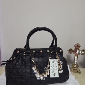 Frosting By Mary Norton Black Frame Top Satchel